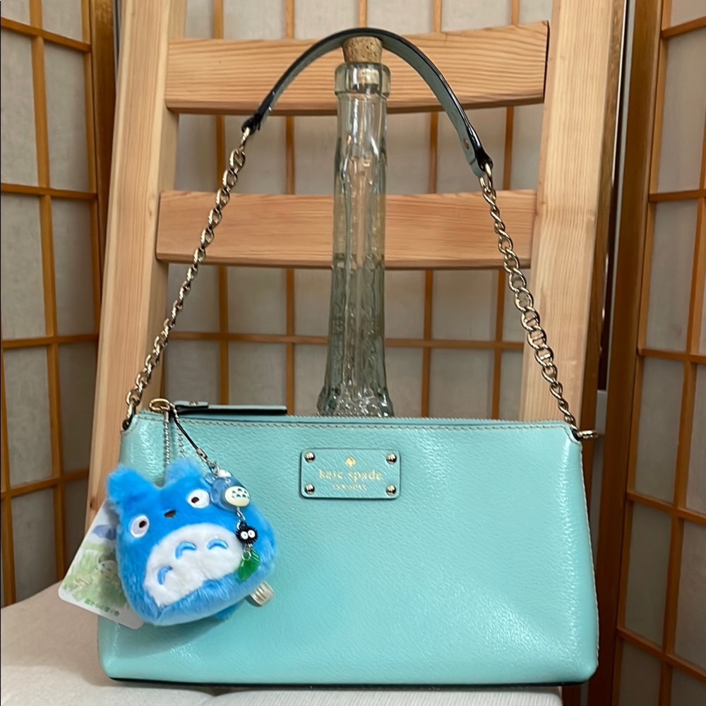 Kate Spade New York Wellesley Byrd Bag, Chu Totoro Plush & Chu Totoro Charm Set